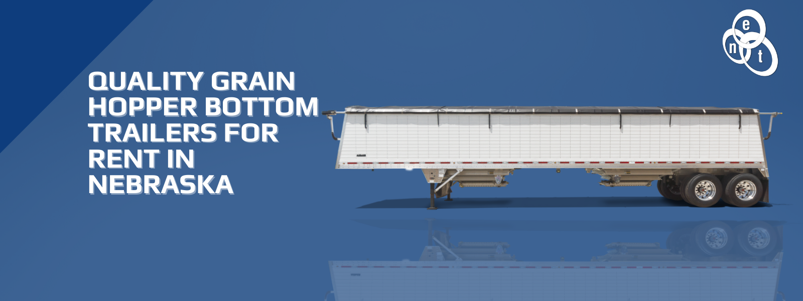 grain hopper bottom trailers for rent