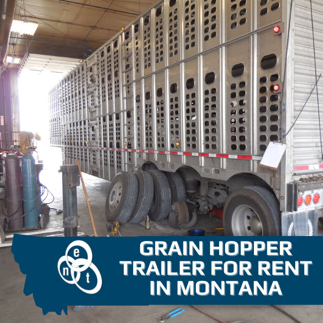 grain hopper trailer for rent in Montana