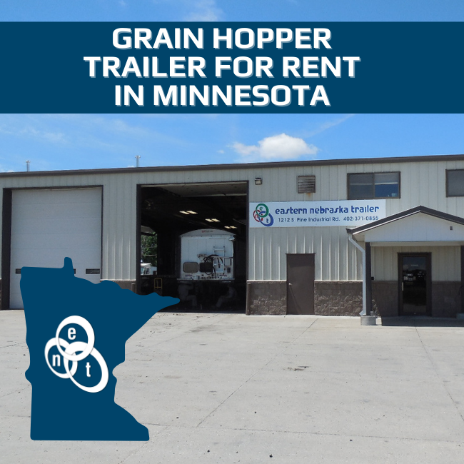 grain hopper trailer for rent in minnesota